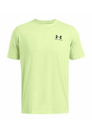 Under Armour, SPORTSTYLE LC SHORT-SLEEVES - T-shirt print - green