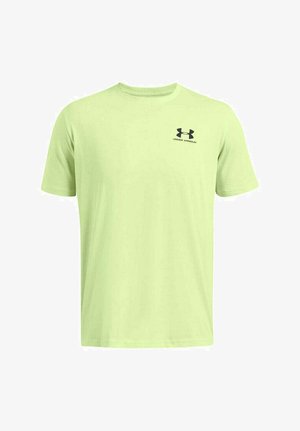 Under Armour, SPORTSTYLE LC SHORT-SLEEVES - T-shirt print - green