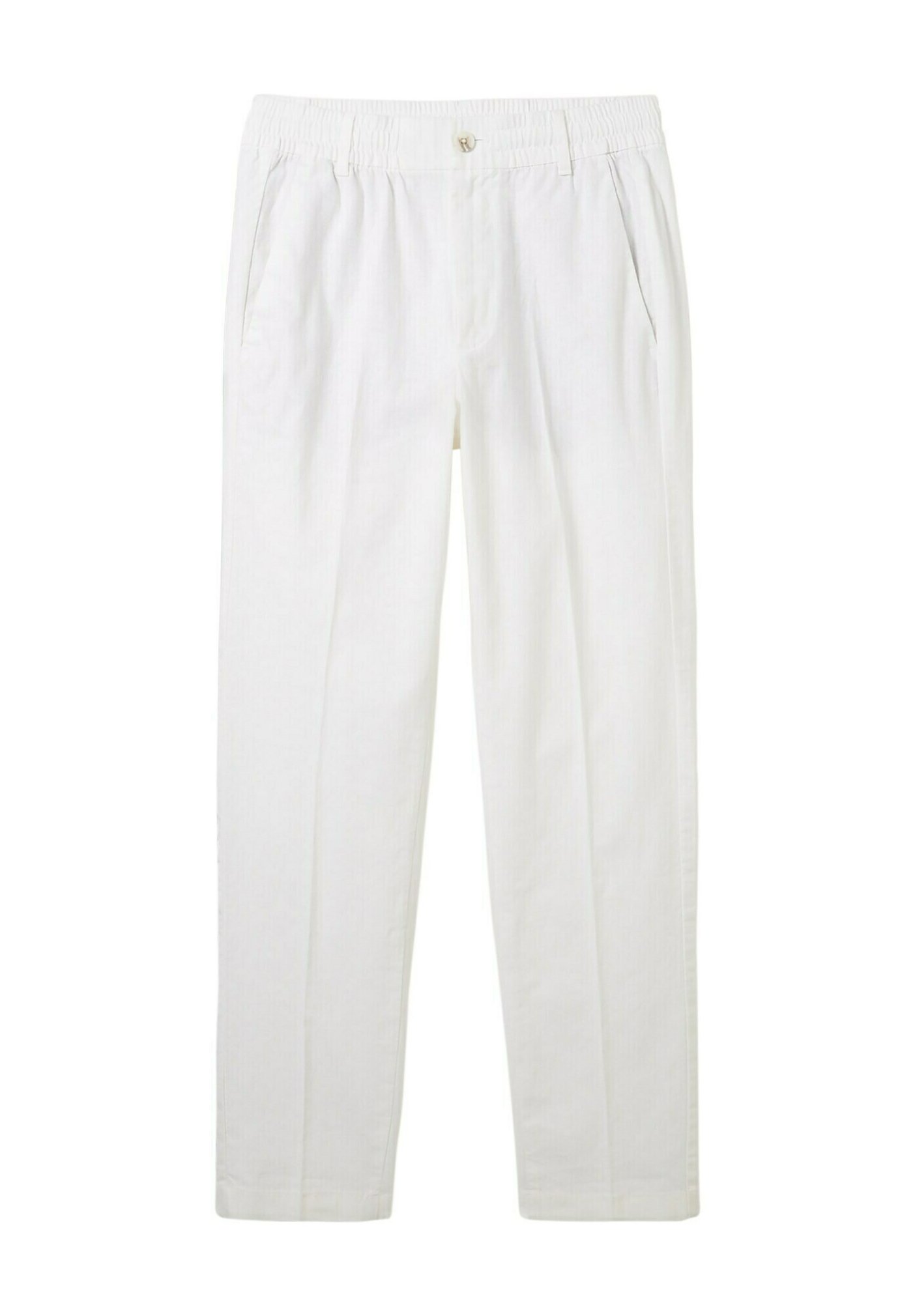 Pantalon Fille Tom Tailor - Coupe Large Style 5 Poches, Taille Haute, élastique à La Taille - 3