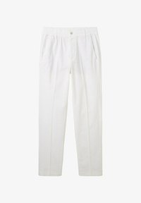 Pantaloni dritti con coulisse - Blu denim scuro - DONNA | H&M IT Pantaloni dritti con coulisse - Blu denim scuro - DONNA | H&M IT