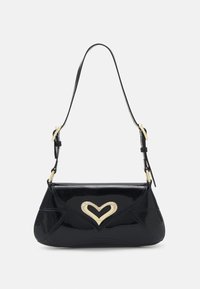 SHOULDER CLASSIC - Handbag - nero limousine/oro
