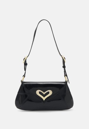 SHOULDER CLASSIC - Handbag - nero limousine/oro