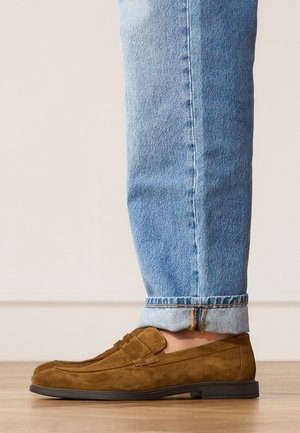 Manfield, LOAFER - Chaussons - cognac