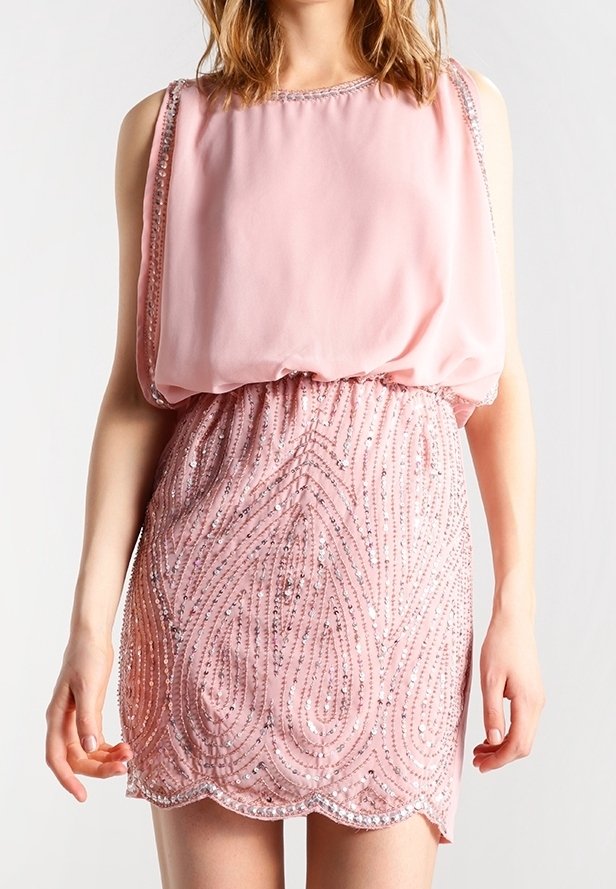 Lace & Beads Cocktail dress / Party dress - light pink - (Pre-owned) - Zalando.ie Lace & Beads Cocktail dress / Party dress - light pink - (Pre-owned) - Zalando.ie