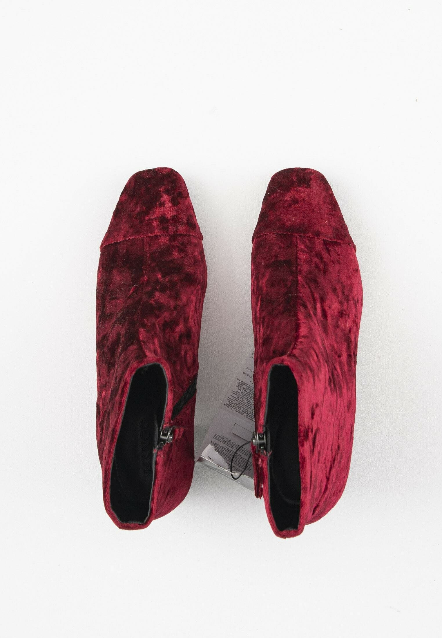 Mango Botines - red/rojo - Zalando.es