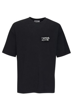 Print T-shirt - black