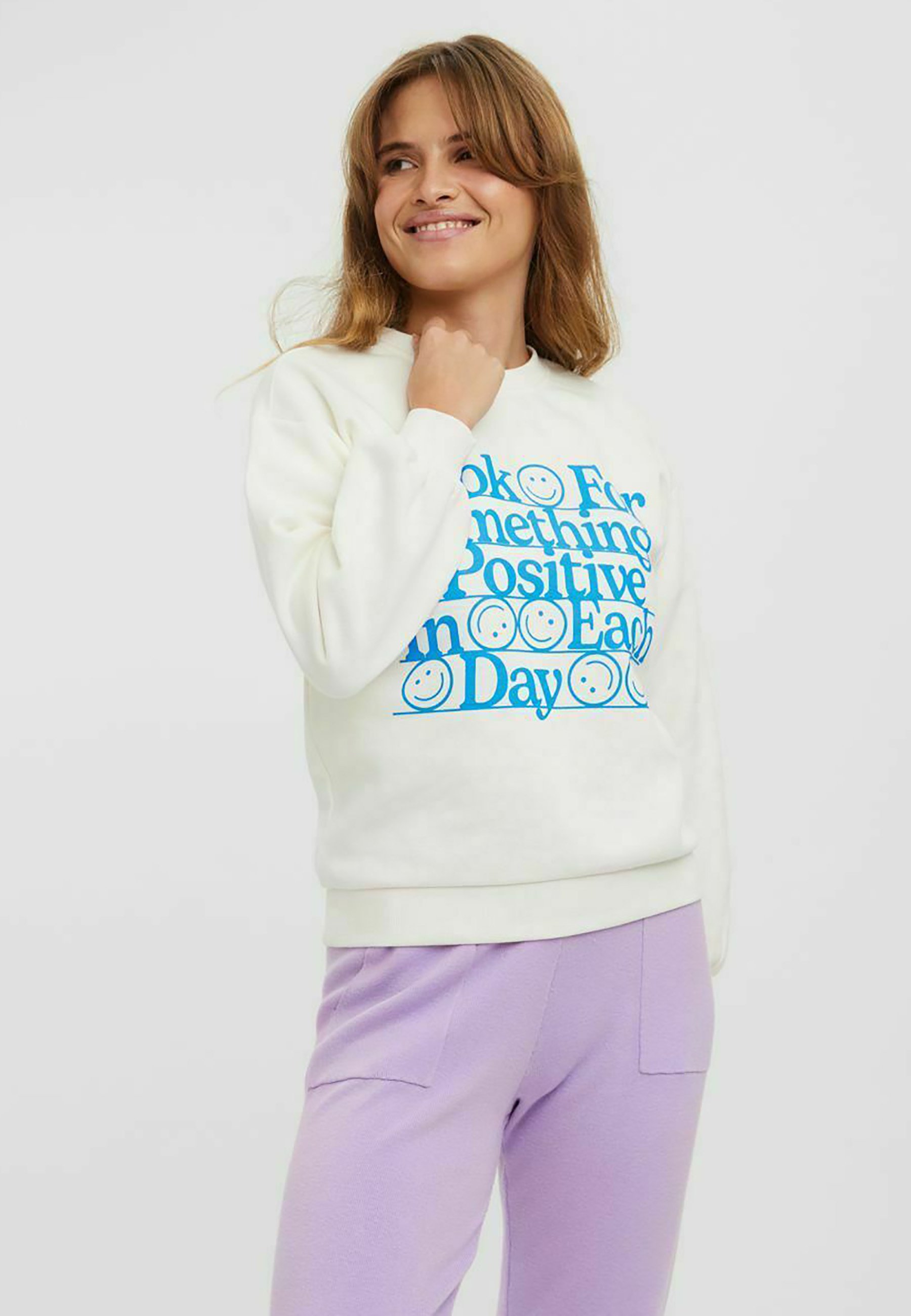 Vero Moda Felpa - snow white/bianco - Zalando.it