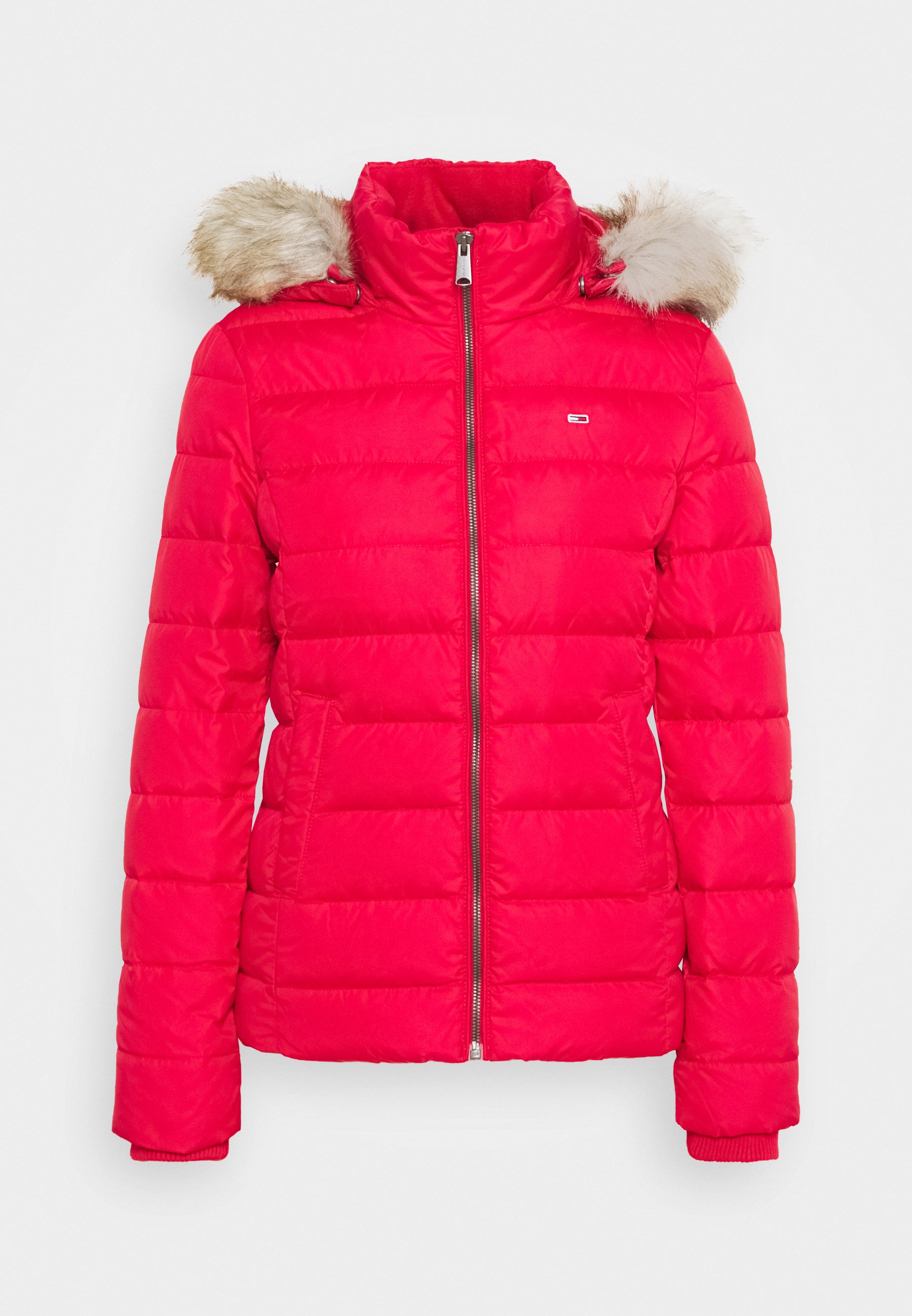tommy jeans red coat