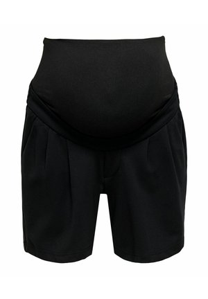 ONLY MATERNITY BERMUDA SHORTS OLMPOPTRASH LOCKER GESCHNITTEN BERMUDA SHORTS - Træningsbukser - black