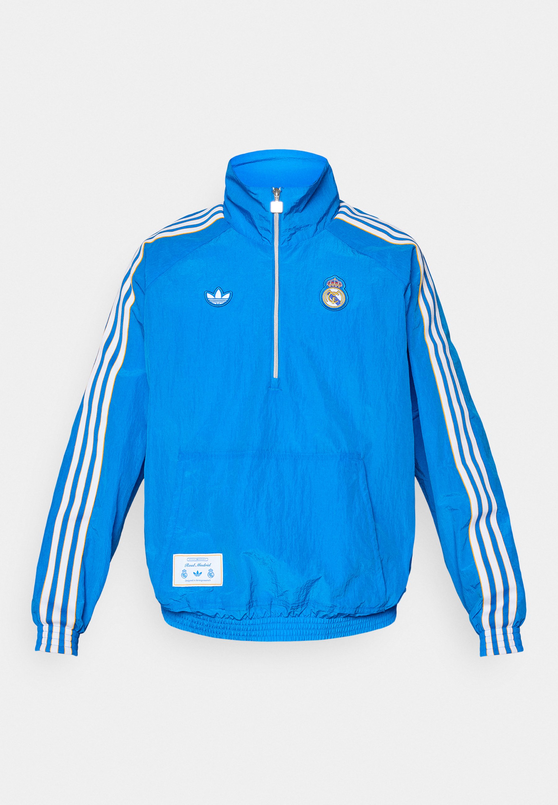 adidas Originals REAL MADRID ICON HALF ZIP JACKET - Fanartikel