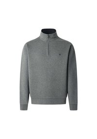 Hackett London NEW DOUBLE - Sweatshirt - dark grey marl