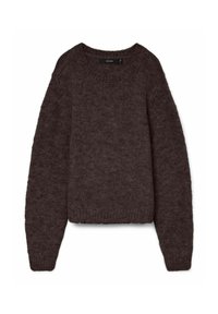 VMNOVAH O NECK  - Jersey de punto - chocolate torte