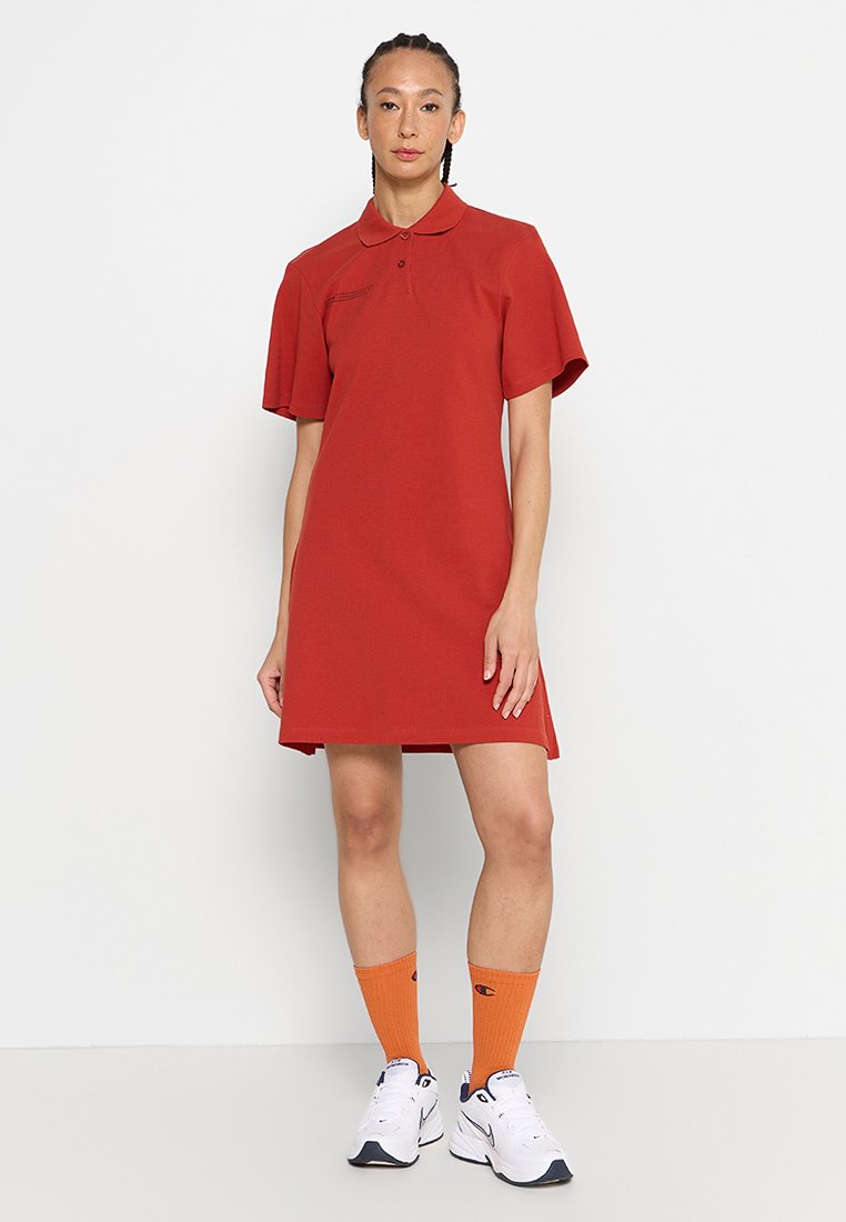 PANGAIA Jurk rood PANGAIA Jurk rood