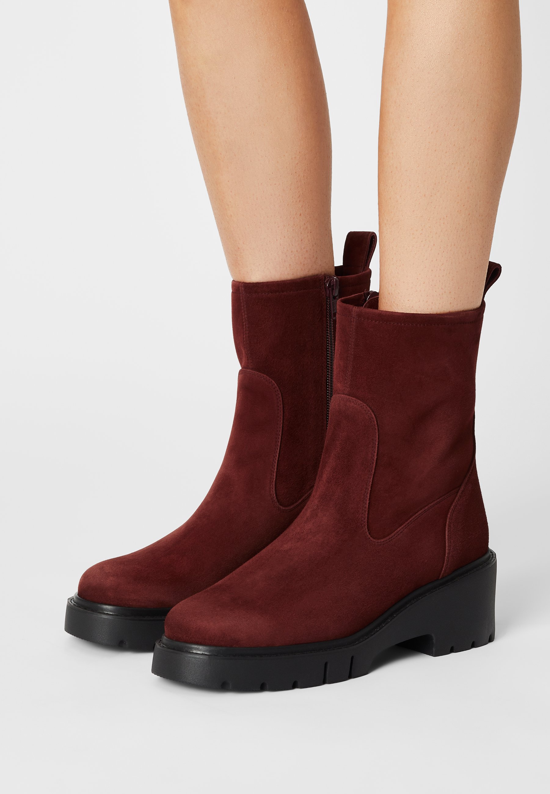 Unisa JOFO - Botines con plataforma - pinot/burdeos - Zalando.es