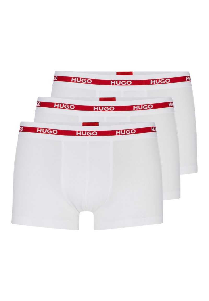 HUGO PLANET 3 PACK - Kurze Boxershorts - open white/weiß - Zalando