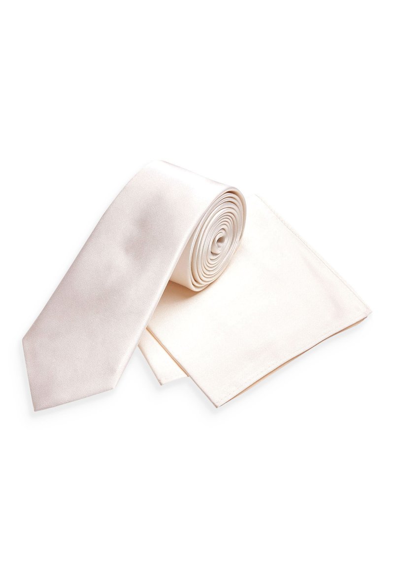 Next SET - Einstecktuch - ivory cream
