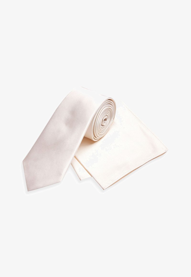 Next SET - Einstecktuch - ivory cream