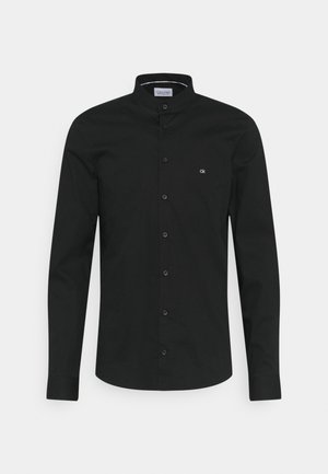 LOGO STRETCH SLIM - Chemise classique - black