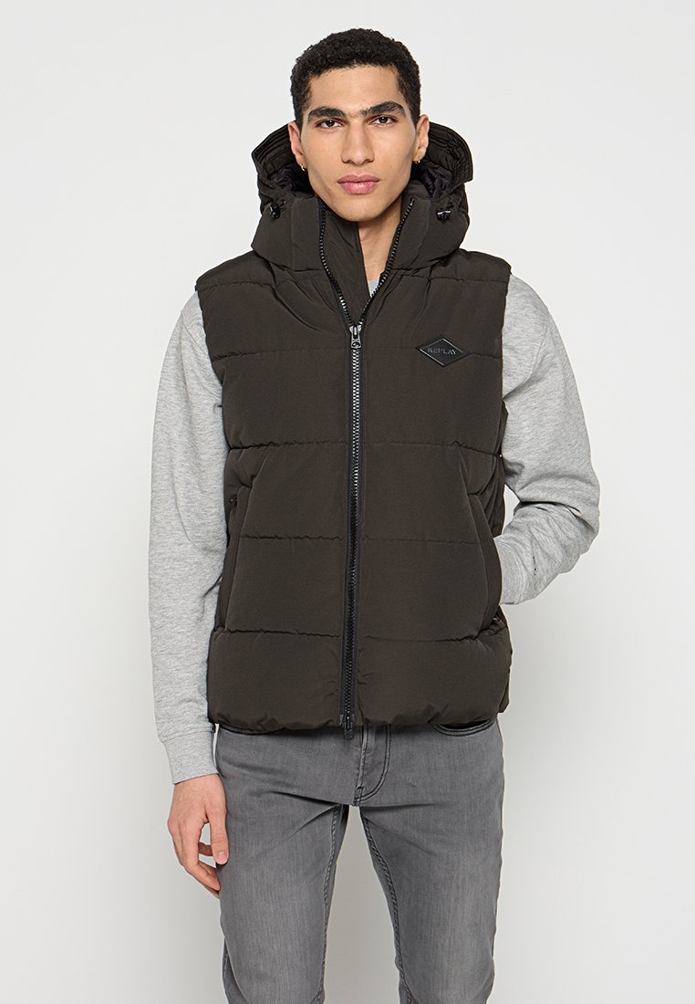 Replay Bodywarmer zwart Replay Bodywarmer zwart