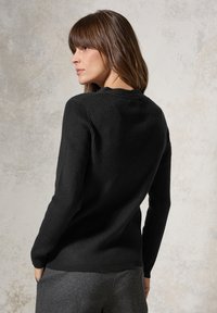 Cecil MIT STRUKTUR - Strickjacke - schwarz