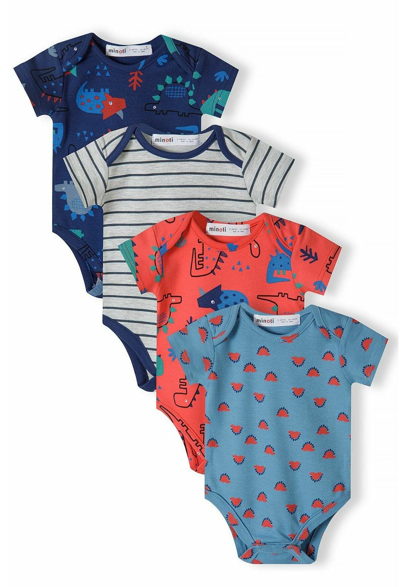 MINOTI - BABY BODYSUITS 4 PACK - Body - navy blue red, Ingrandire