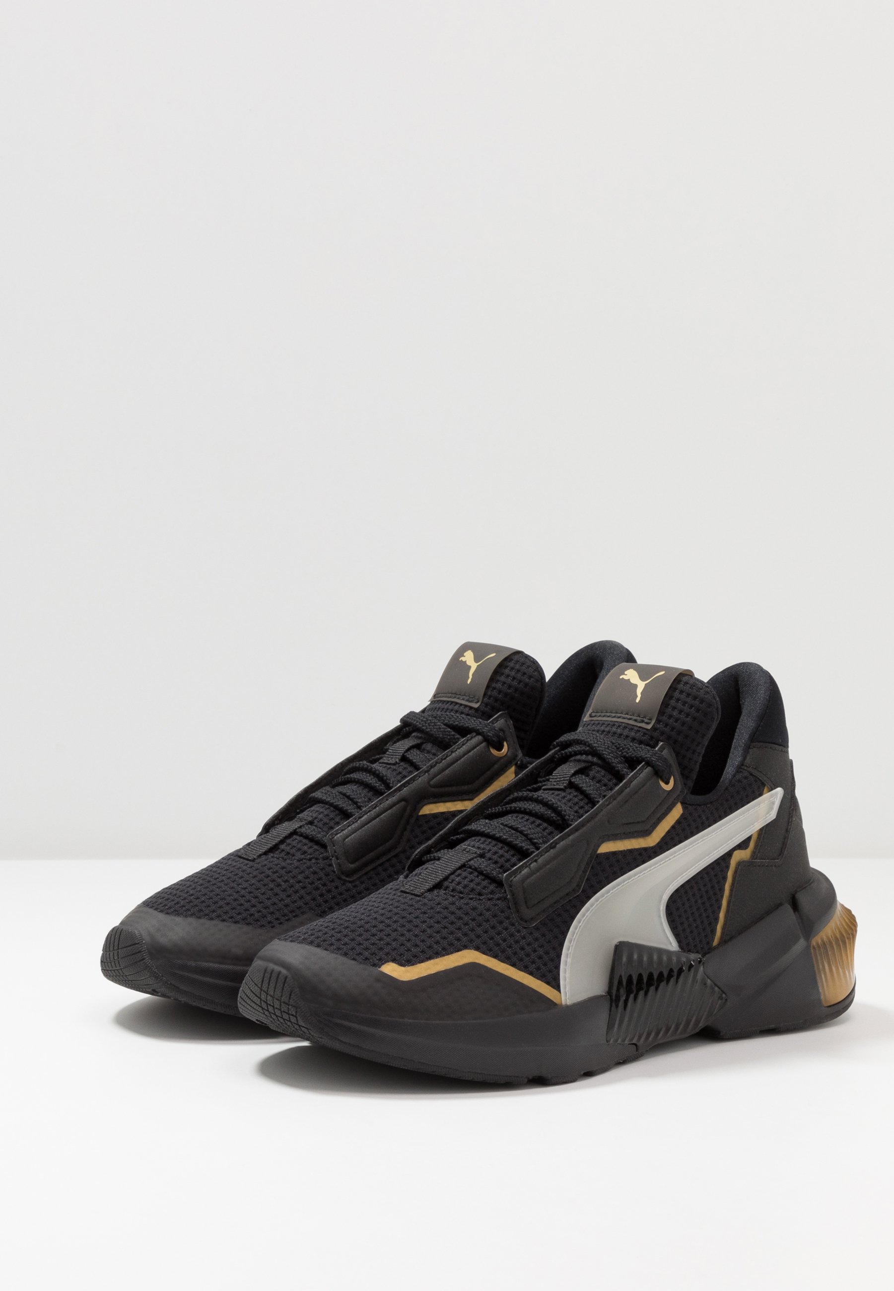 Puma provoke xt black and gold Clearance