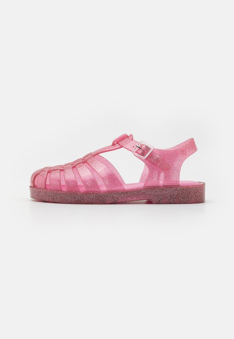 Mini Melissa Sandaalit nilkkaremmillä - glitter pink