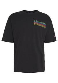 Champion Triko s potiskem - black