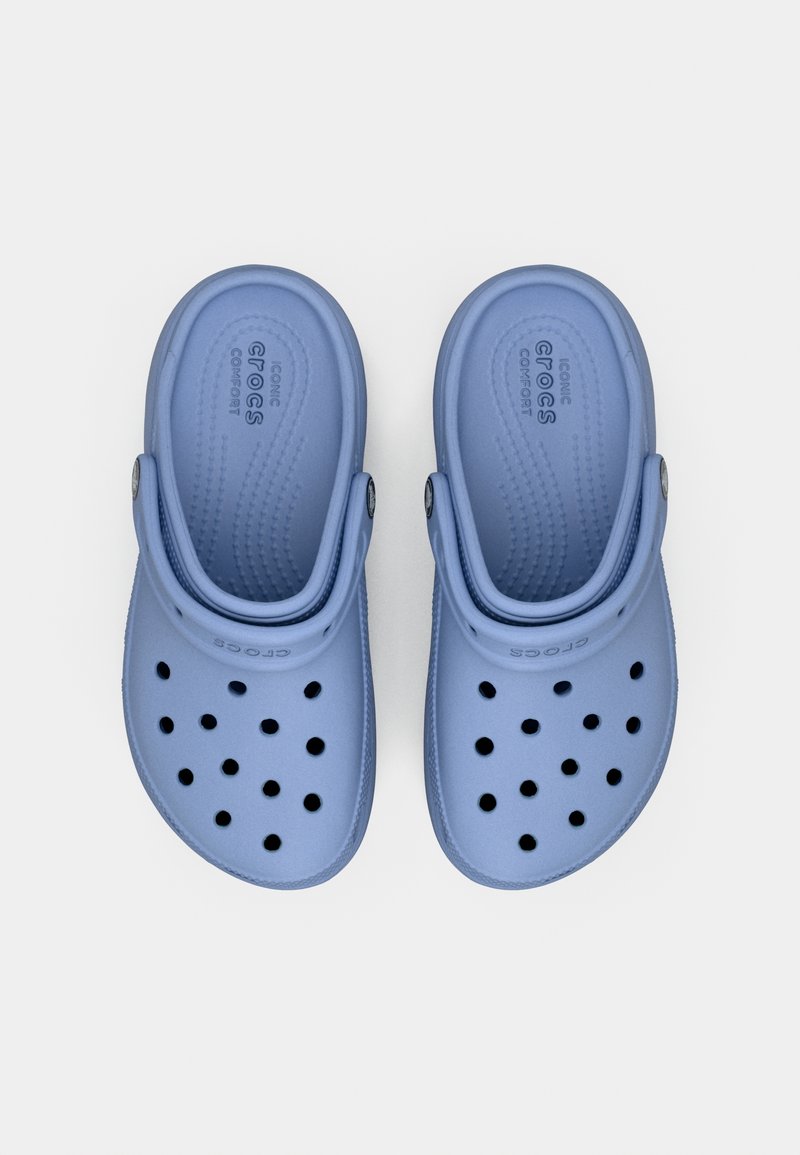 Crocs CLASSIC PLATFORM Heeled mules blue haze/blue