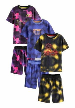 3 PACK SET - Pyjama - multi bright football graphics