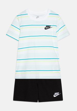 STRIPE TEE SET - Tricou cu imprimeu - black
