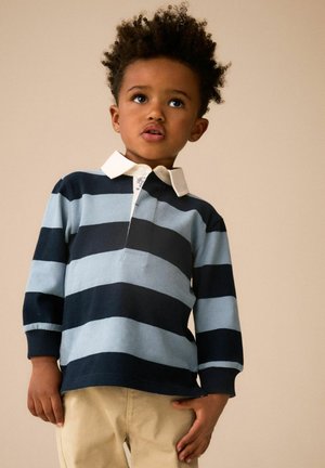Next, REGULAR FIT - RUGBY POLO TOP . - Poloshirts - navy white