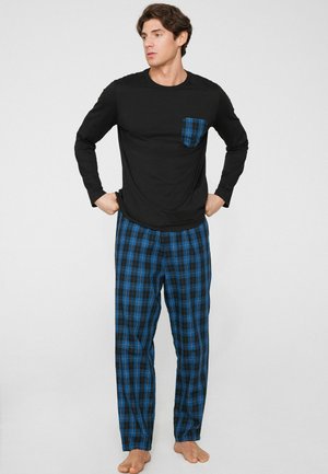 SET - Nachtwäsche Set - black