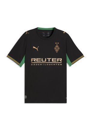 Puma T-Shirt print - black-archive green