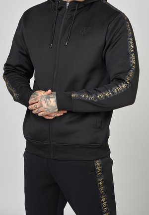 Sudadera con cremallera - black