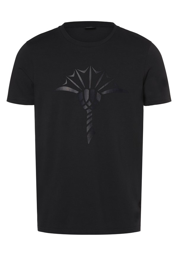 ALERIO - Print T-shirt - marine