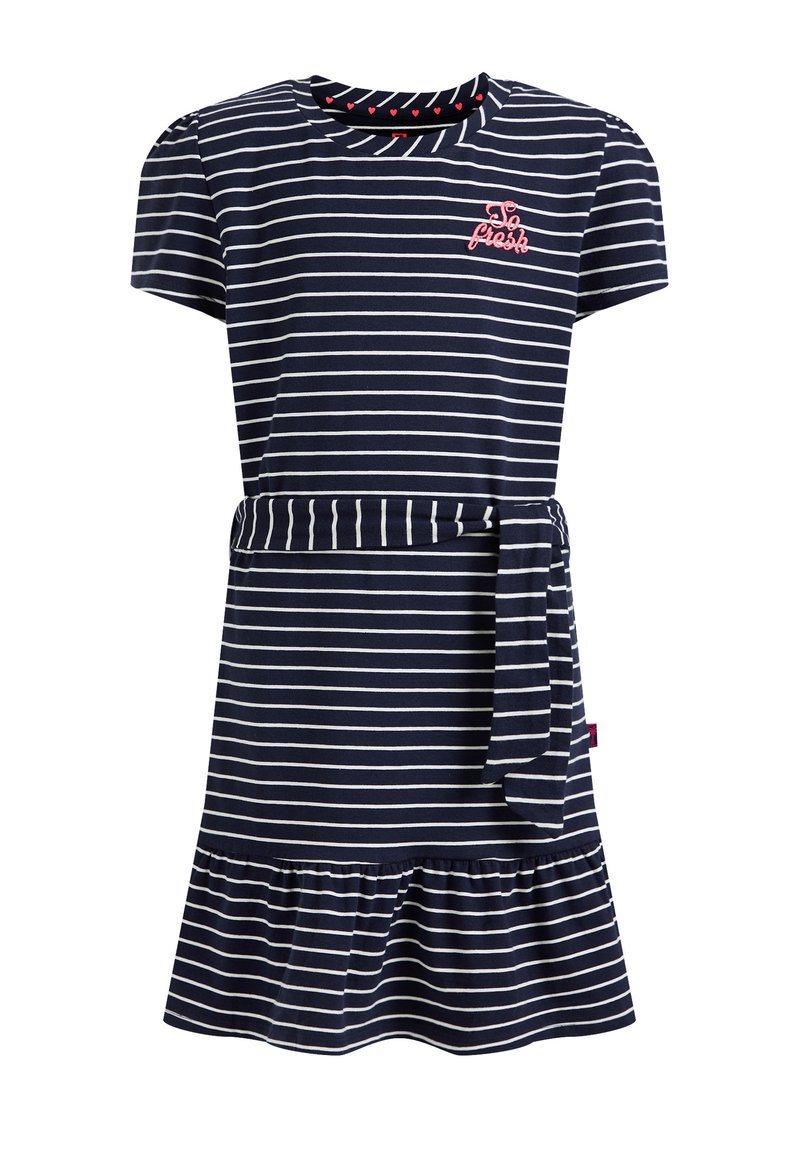 Kinder Freizeitkleider | WE Fashion Jerseykleid blue/blau - XB83706 Kinder Freizeitkleider | WE Fashion Jerseykleid blue/blau - XB83706