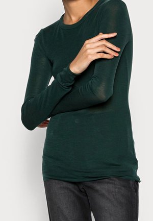 Top s dlouhým rukávem - dark green