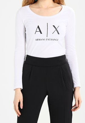 Langarmshirt - white