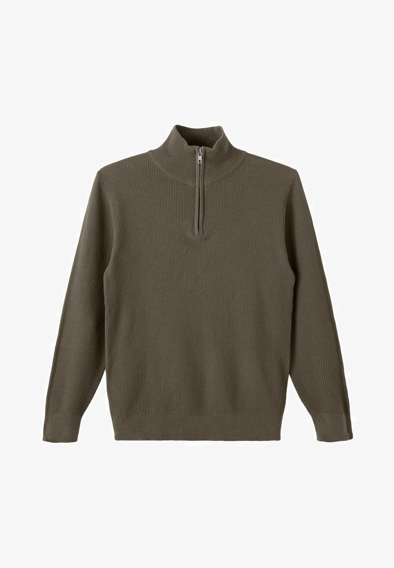 LMTD HALF-ZIP - Strickpullover - canteen