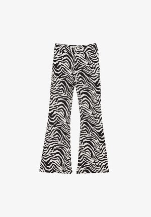 FLARED - Hlače - black