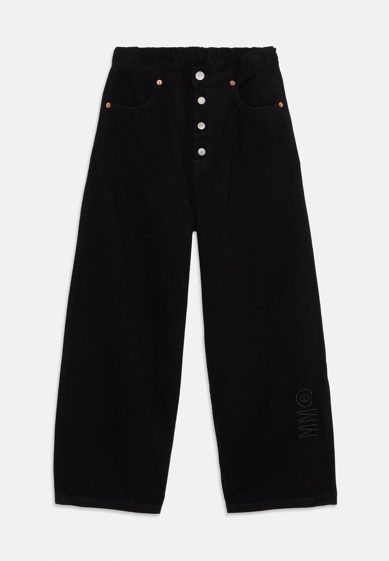 MM6 Maison Margiela Relaxed fit jeans zwart MM6 Maison Margiela Relaxed fit jeans zwart