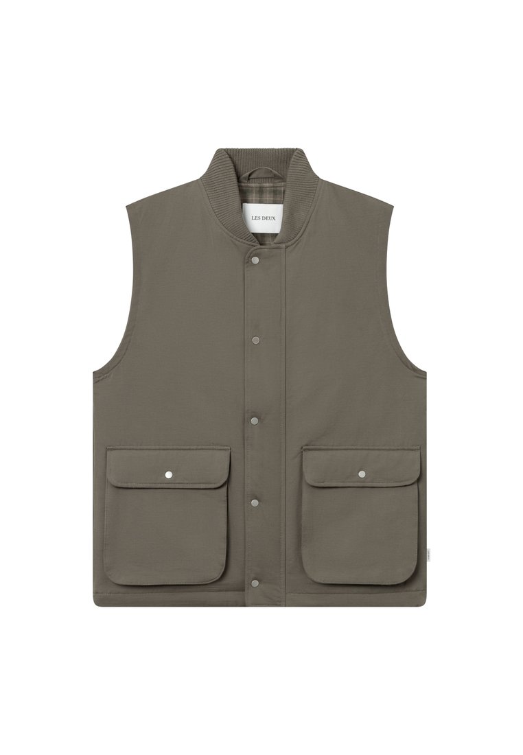 Les Deux Bodywarmer bruin Les Deux Bodywarmer bruin