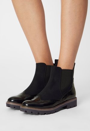 Marco Tozzi, Boots à talons - dark blue