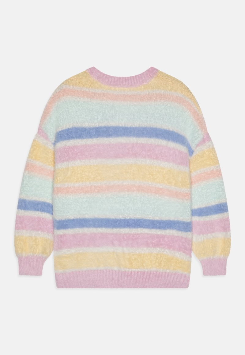 Lindex STRIPE Jumper light pink/rose gold-coloured