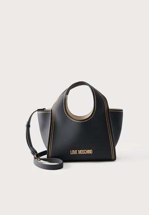 Love Moschino STITCHED LOVE - Kabelka - black