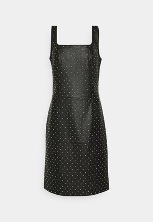 SANDRA DRESS WITH STUDS  - Šaty do práce - black