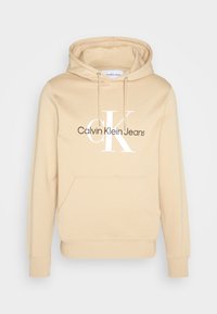 SEASONAL MONOLOGO REGULAR HOODIE - Felpa - pale khaki