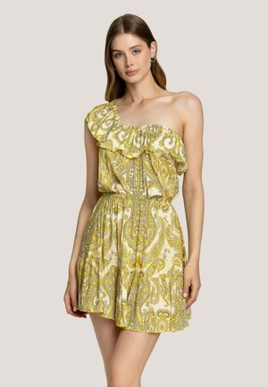 MONOSPALLA COTE D'AZUR - Vestito casual - giallo