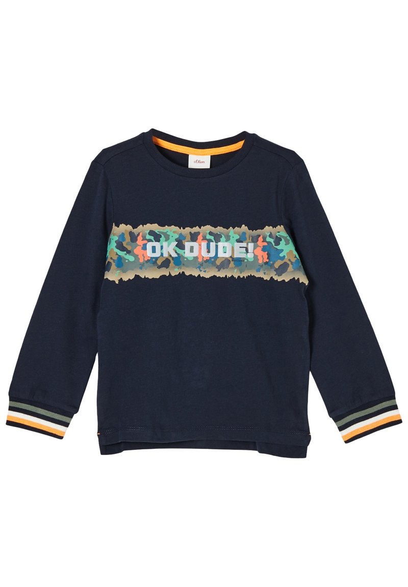 Kinder Pullover | s.Oliver LONGSLEEVE Sweatshirt navy/dunkelblau - ZC70704 Kinder Pullover | s.Oliver LONGSLEEVE Sweatshirt navy/dunkelblau - ZC70704
